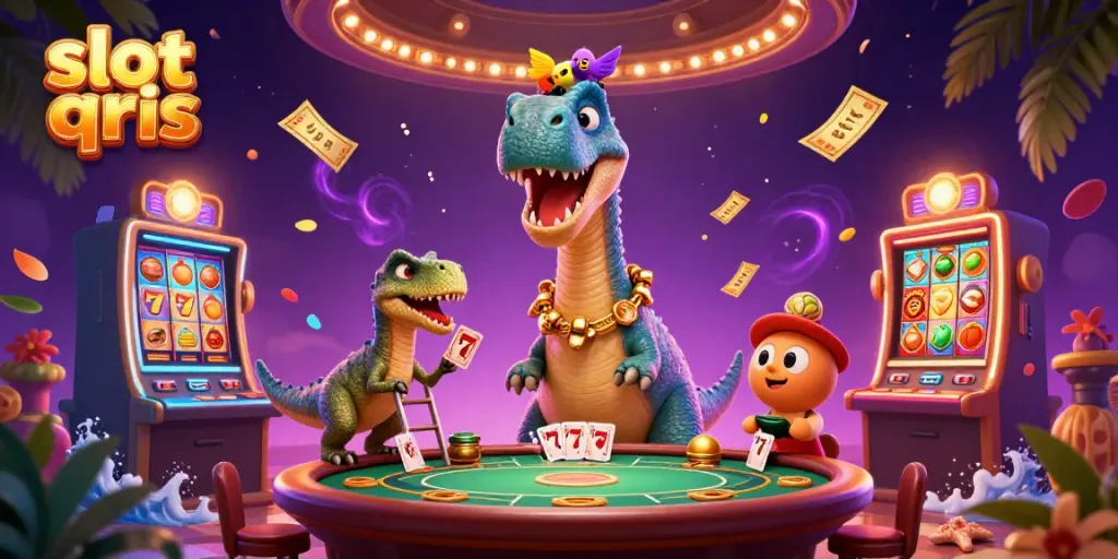Menangkan slot qris dengan animasi lucu dan tema kasino yang menarik.