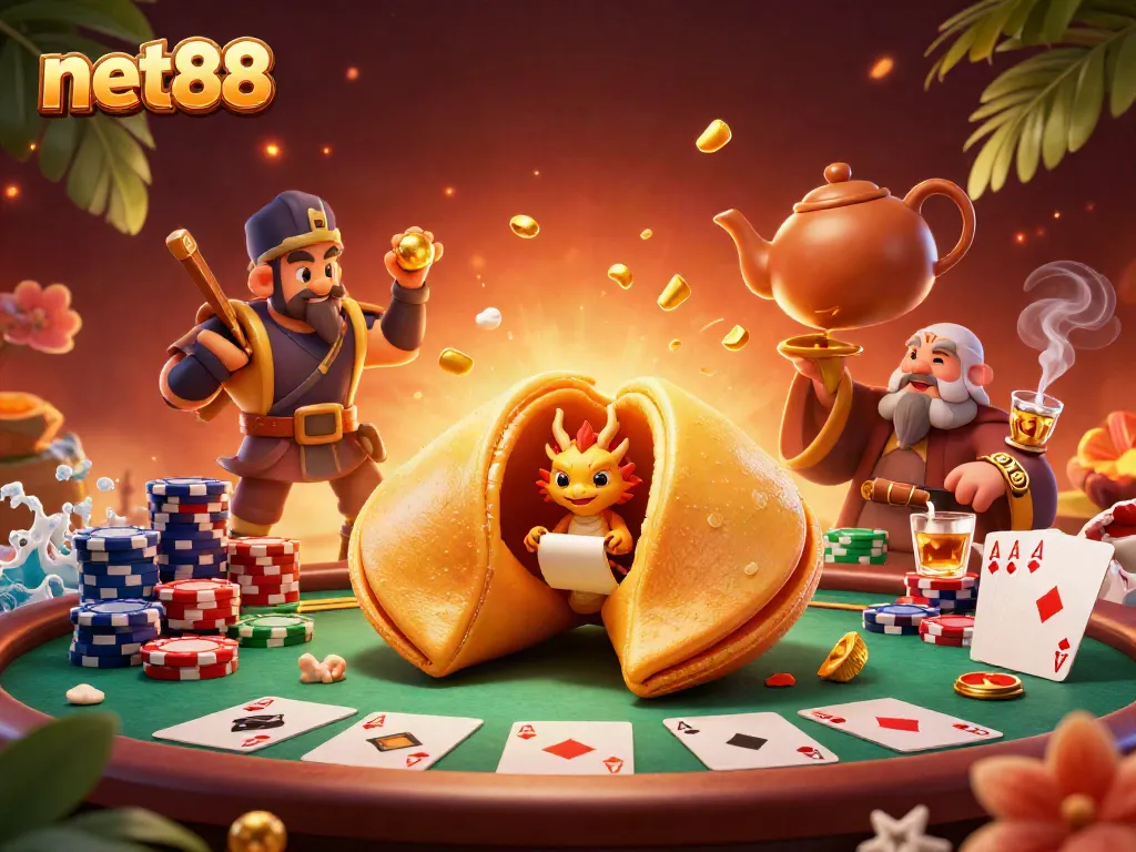 Experience thrilling net88 casino action with dynamic poker scenes and vibrant characters.