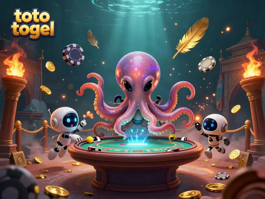 Menangkan toto togel dengan grafik 3D yang menampilkan karakter luar angkasa dan elemen kasino menarik.