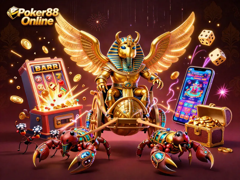 Experience thrill and excitement at Poker88 Online with a rich, vibrant casino atmosphere and gameplay elements.