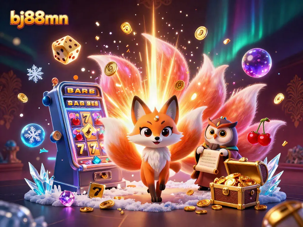 Experience the excitement of gaming with bj88mn's vibrant slot machines and mystical characters.