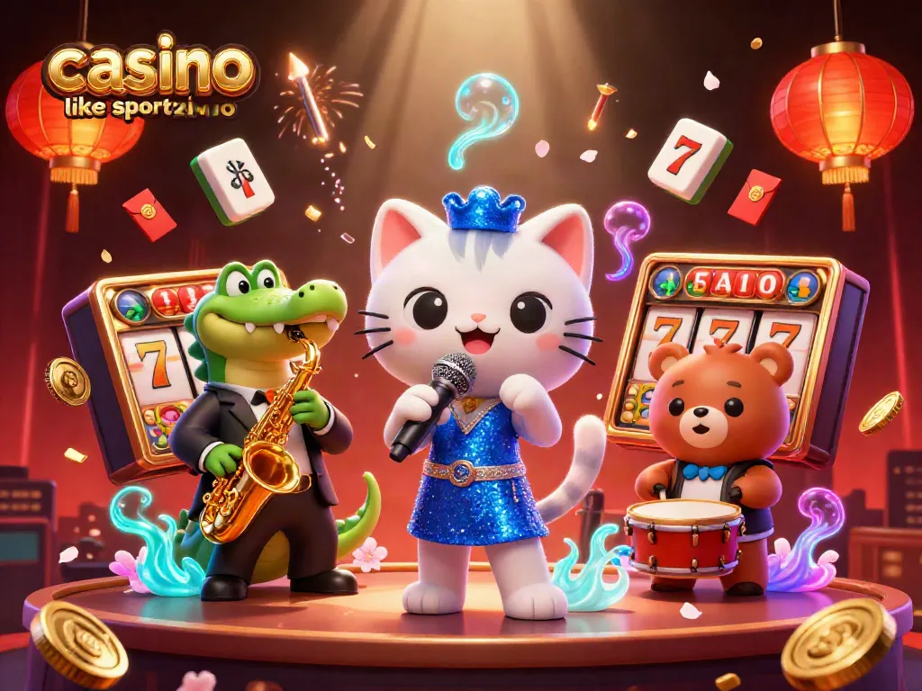 Engage in thrilling gameplay at a casino like Sportzino with vibrant characters and rich game elements.