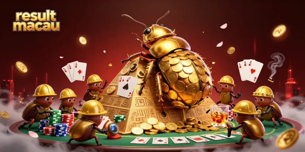 Melihat hasil hasil macau secara langsung dengan karakter unik dalam kasino yang megah.