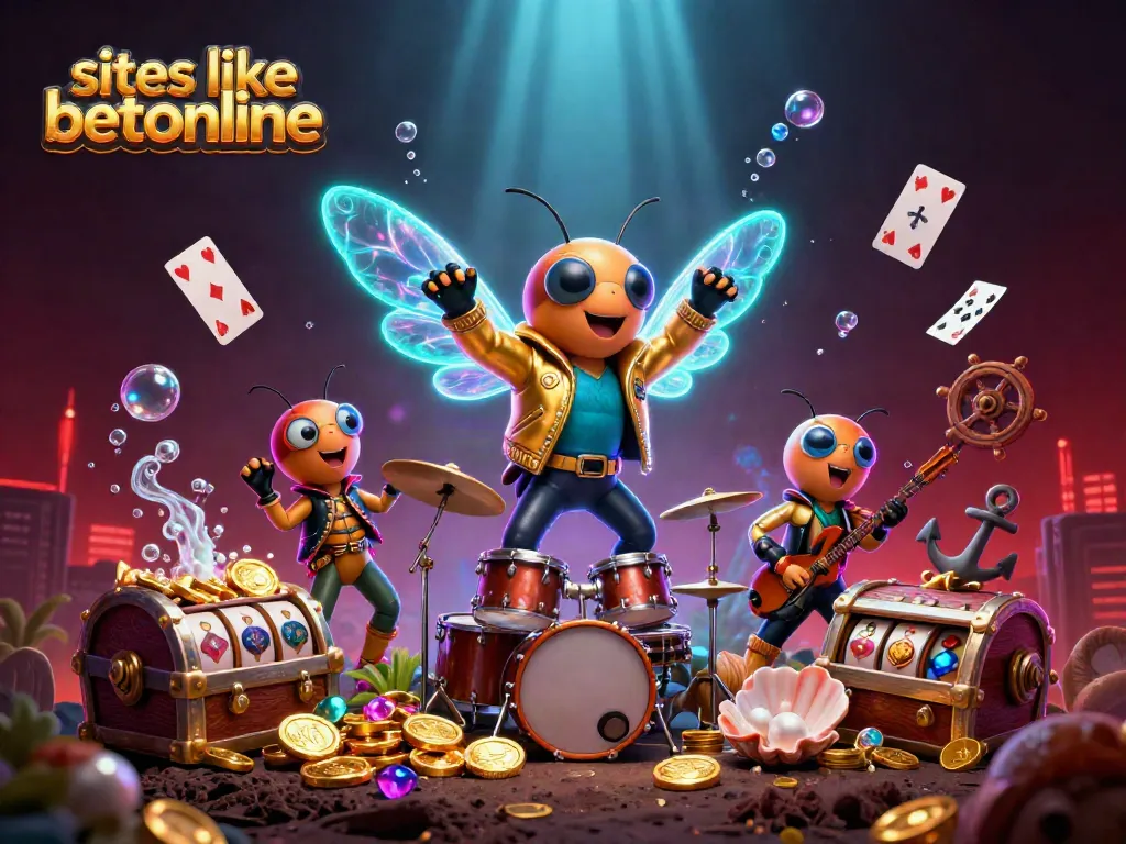 Join the excitement of sites like betonline with a vibrant casino rockstar scene full of dynamic gaming elements.