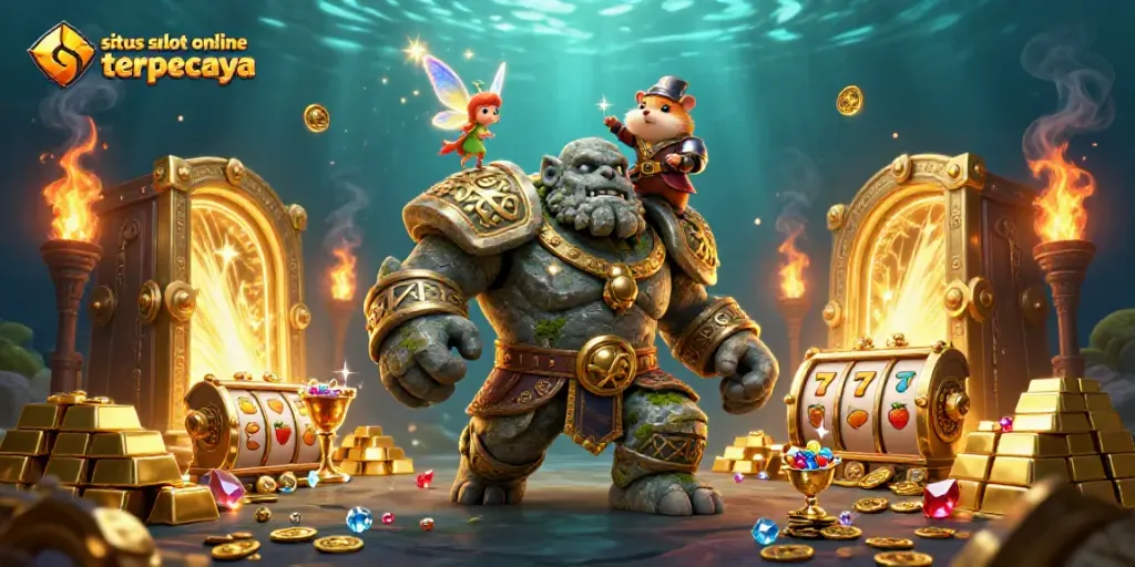 Menangkan di situs slot online terpercaya dengan golem kuno dan keajaiban peri mengguncang jackpot!