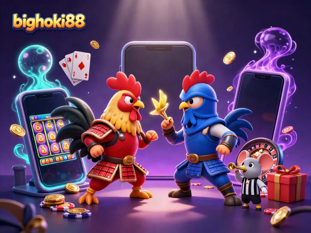 Mainkan slot perjudian dan menangkan hadiah menarik di bighoki88 dengan tampilan yang menarik.