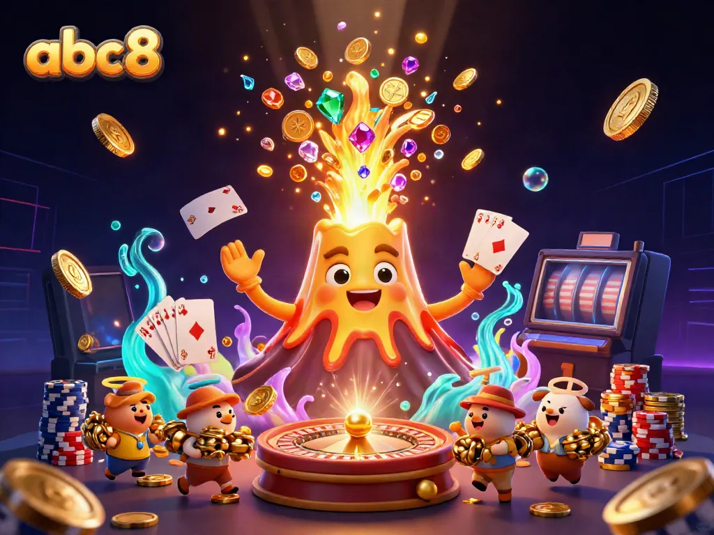 Engage with thrilling treasures at the abc8 casino's vibrant eruption of riches and excitement.