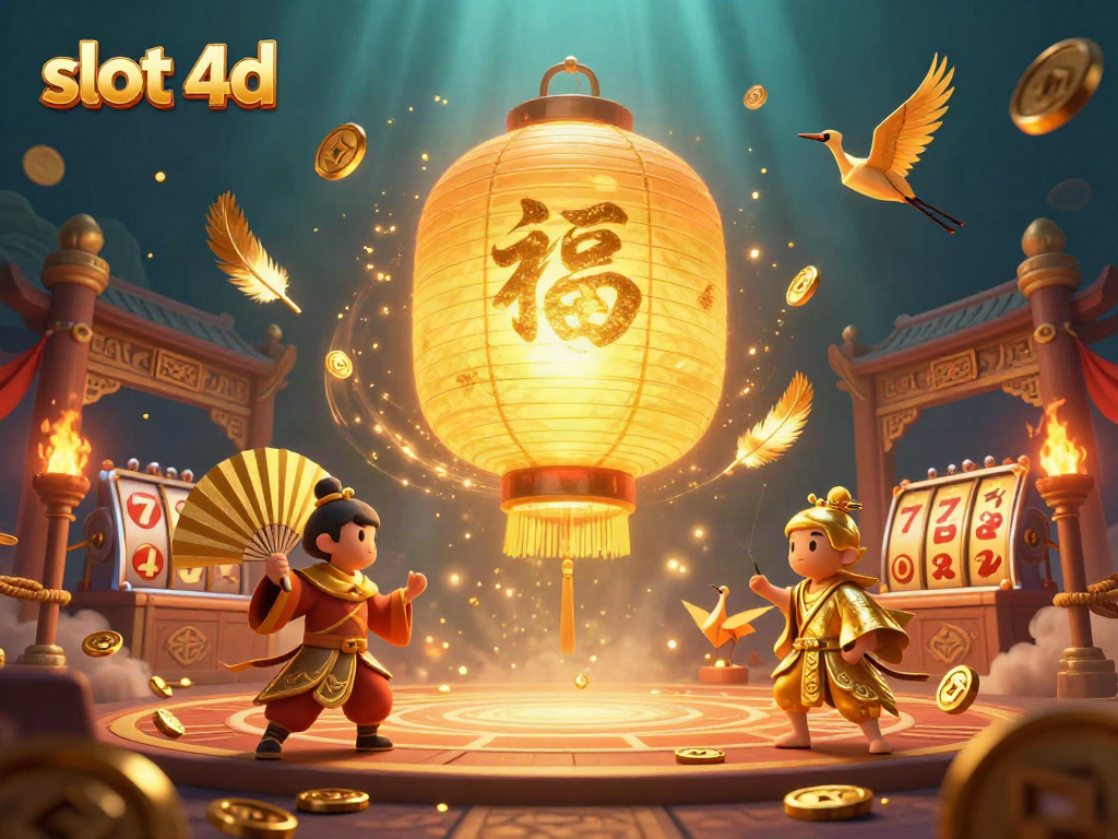 Menangkan slot 4D dengan karakter menarik di kasino malam yang penuh warna.