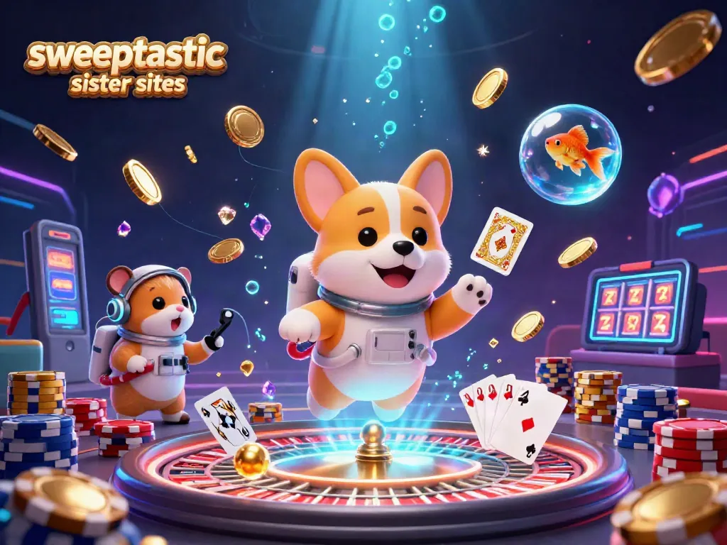 Experience top-tier gaming with Sweeptastic sister sites featuring vibrant casino action.