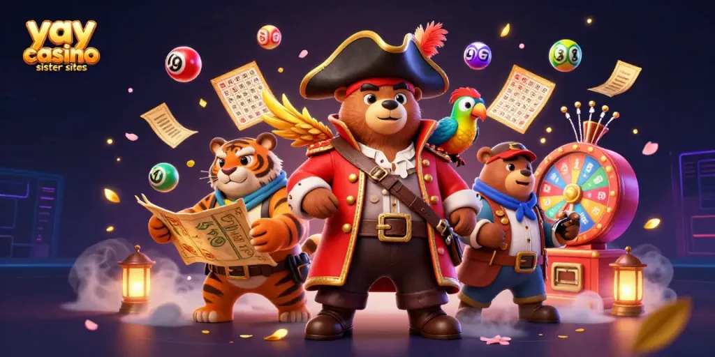 Play exciting games at yay casino sister sites with vibrant visuals and dynamic lottery elements.