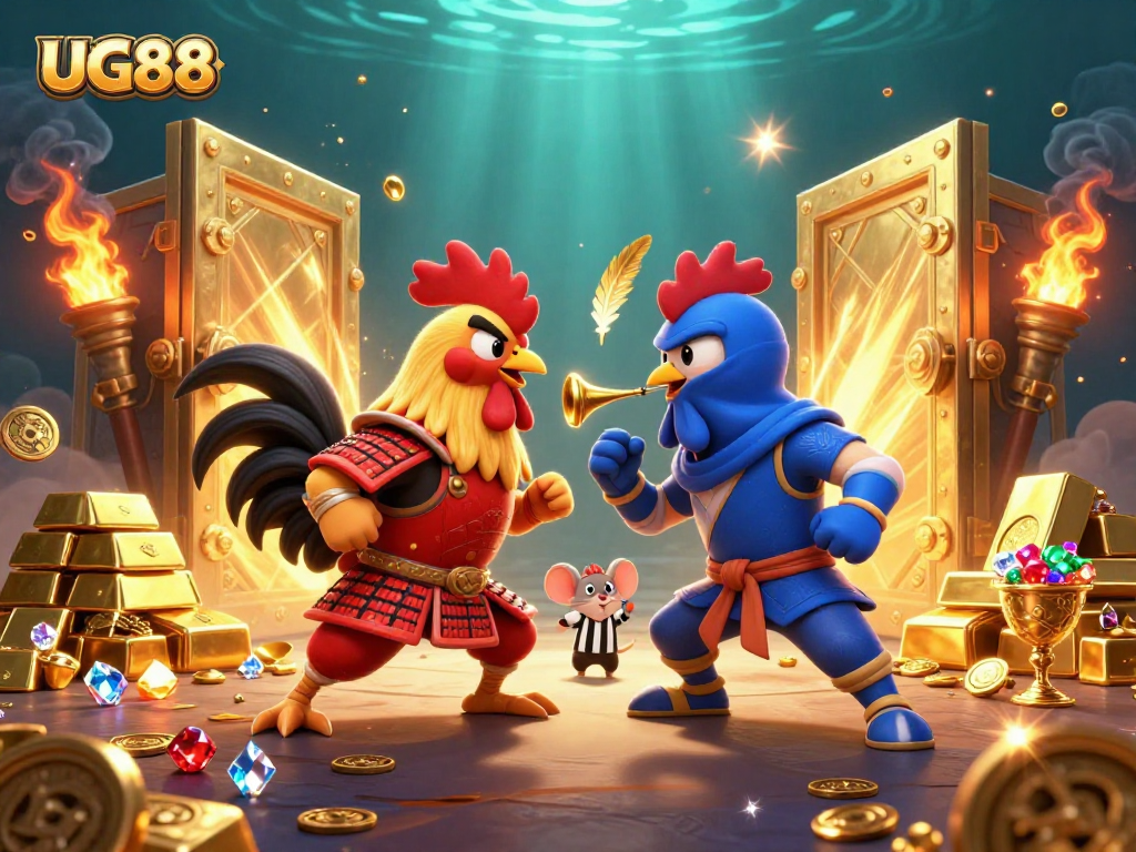 Bet on exciting cockfighting matches at UG88 with dynamic visuals and thrilling action.