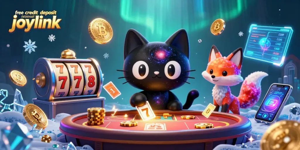 Engage with free credit no deposit joylink and win at cosmic casino games like slots.