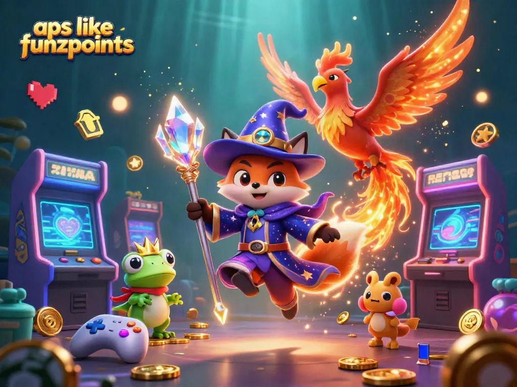 Play games like Funzpoints with exciting offers in a vibrant, animated casino world.