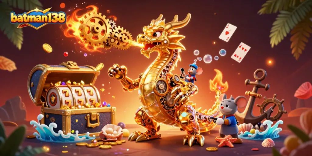 Engage with batman138's exciting world of gaming while uncovering treasures and jackpots.