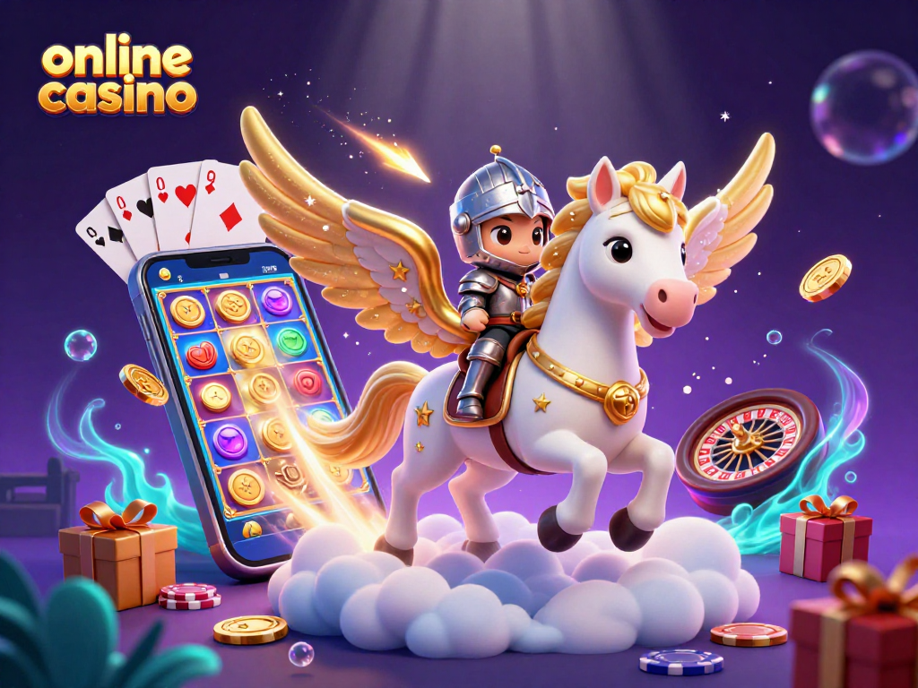Experience the thrill of winning at an online casino with vibrant slot games and rich graphics.