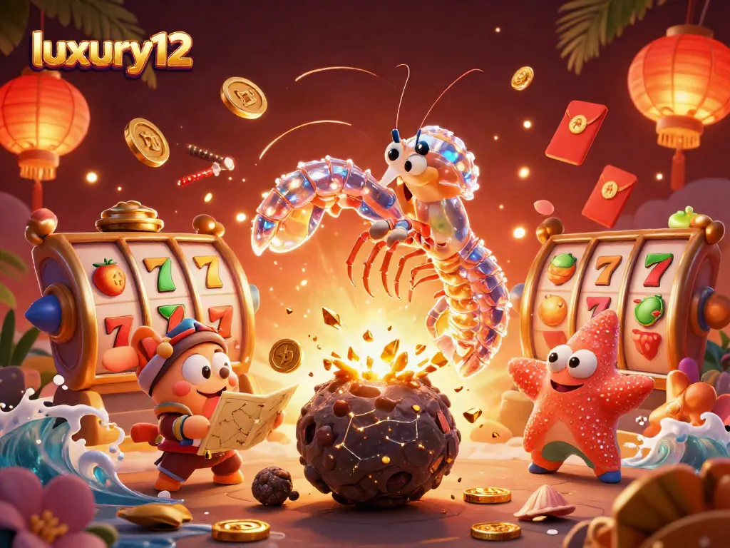 luxury12 memanjakan para pemain dengan slot bertema kasino dalam ilustrasi menakjubkan yang ceria dan interaktif